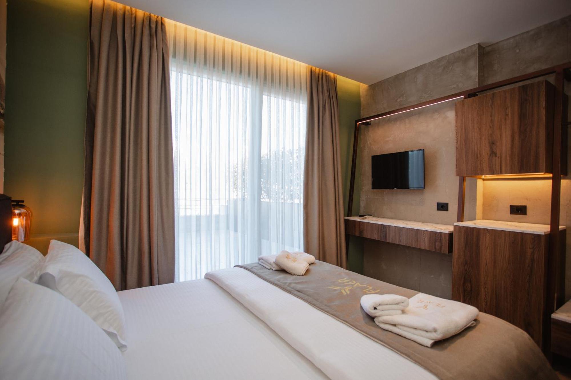 Hotel Flaer Shkodër Kamer foto